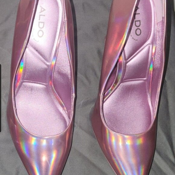 Aldo Pink Pillow Walk Pumps - Picture 1 of 6